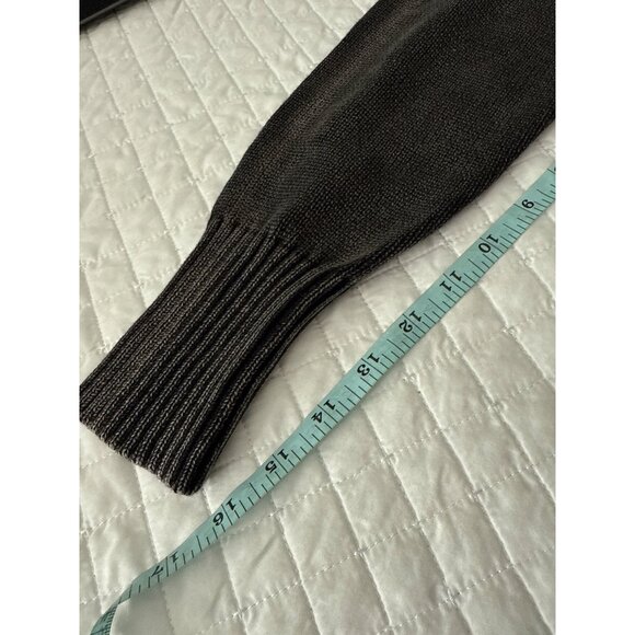 Alison Sheri Womens Grey Sweater With Pink Heart Size S/P Wool & Polyester Blend - Picture 10 of 12